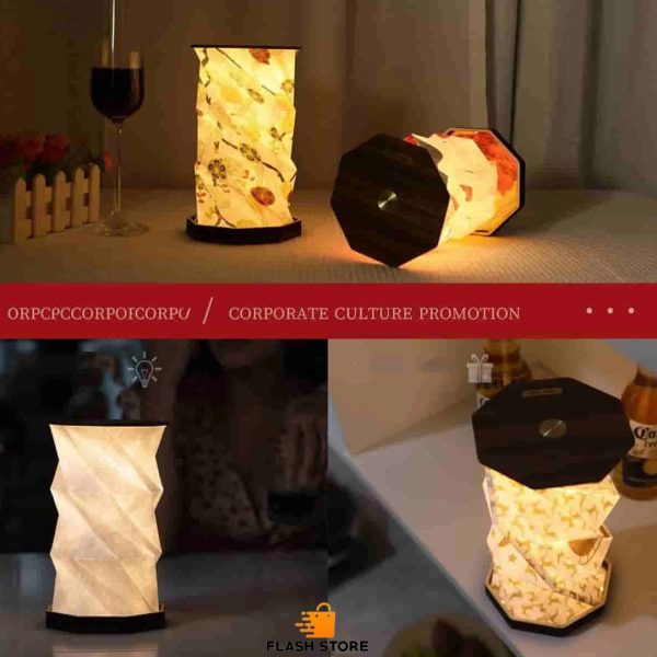 Touch Sensor Foldable Paper Lamp